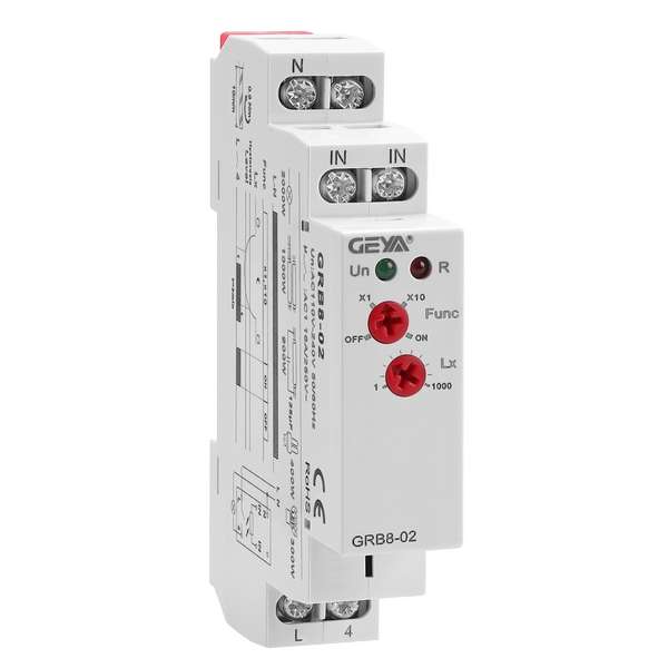 GRB8-01/02靈敏度可調光控繼電器