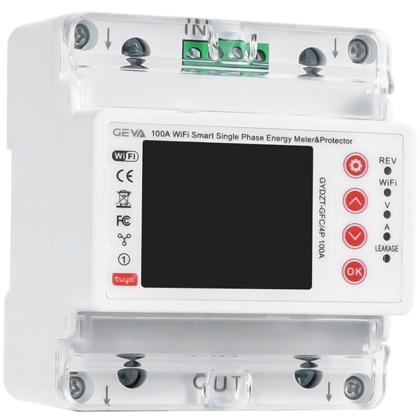 GYDZT-GFC型WIFI智能單相導軌式數顯表